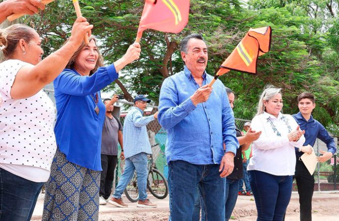 Pavimento, agua y drenaje: Lamarque arranca dos obras clave para transformar Cajeme