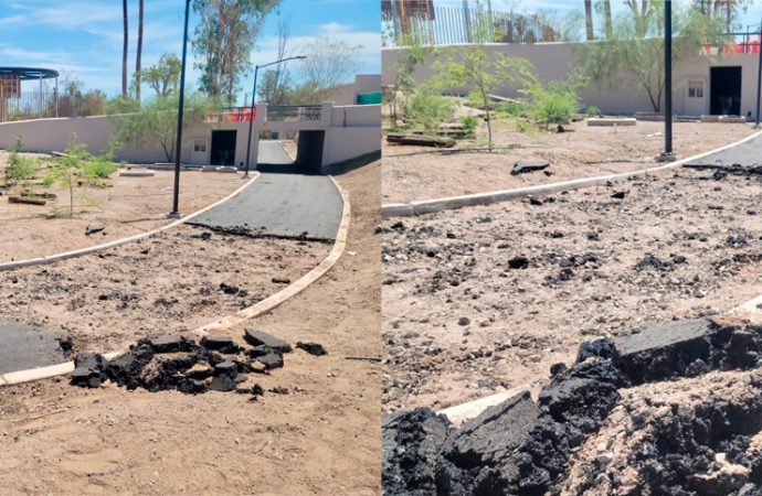 Denuncian por la vía penal a activistas por destruir pistas de La Sauceda