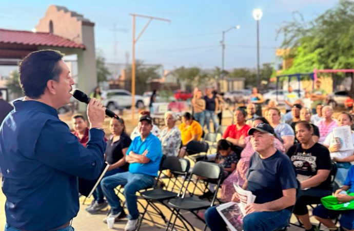 David Figueroa cumple 20 jornadas de cercanía ciudadana en Hermosillo