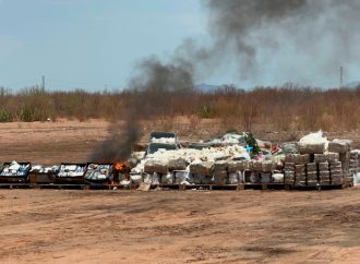 Destruyen más de dos toneladas de droga en Hermosillo