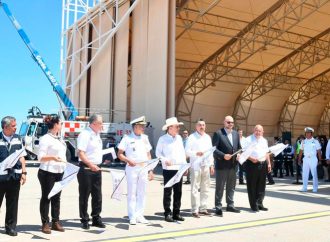 Gobernador Durazo y SEMAR arrancan obras de modernización de aeropuertos de Ciudad Obregón y Guaymas