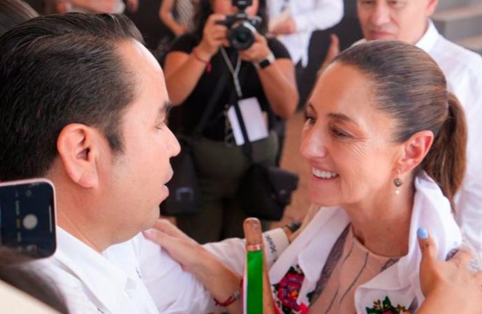 Heriberto Aguilar respalda postura firme de la presidenta Sheinbaum: la soberanía no se negocia