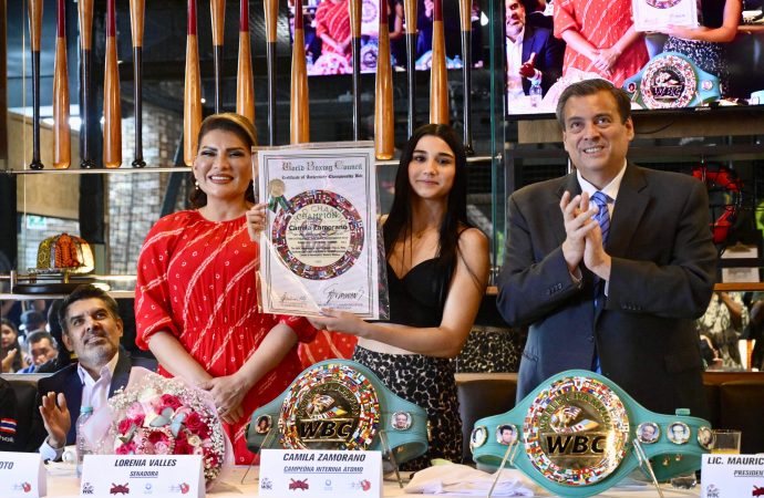 Desde Sonora al mundo: Lorenia Valles celebra el histórico triunfo de Camila Zamorano
