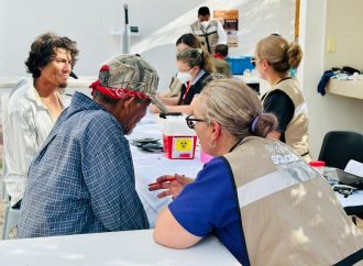 Llevan jornadas de salud a población migrante