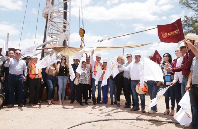 Inicia perforación del pozo “Estadio” para mejorar suministro de agua en el poniente de Navojoa