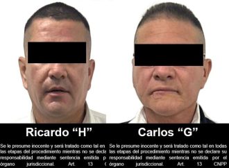 Mesa Estatal de Seguridad asegura a dos personas por transporte de aproximadamente 200 mil pastillas de fentanilo