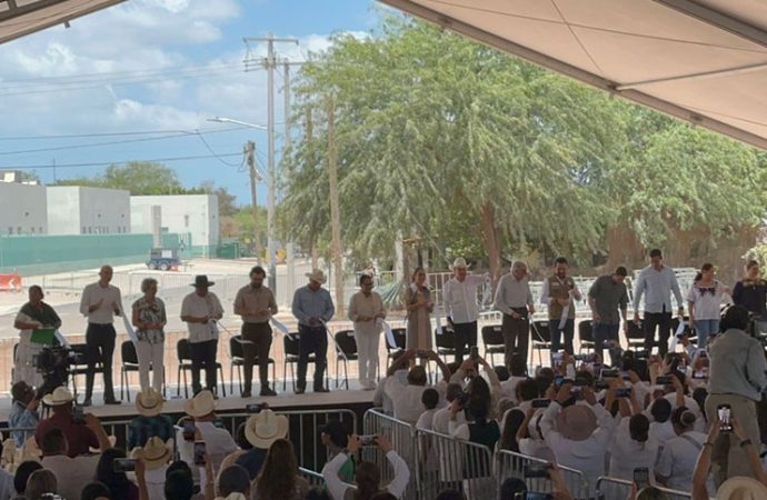 Justicia y salud para el pueblo Yaqui: inauguran Sheinbaum y Durazo el Hospital de Vícam