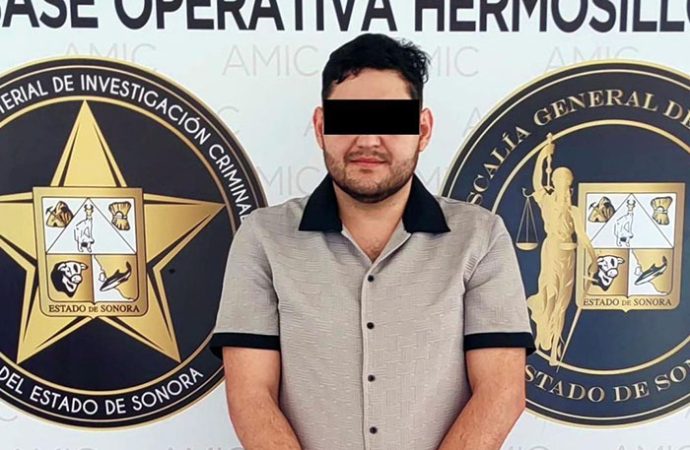 FGJES formula imputación a objetivo prioritario implicado en diversos delitos de alto impacto en Hermosillo