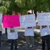 Familiares de adolescente decapitado en Sonora se manifiestan para exigir pronta detención del asesino