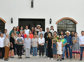 Toño Astiazarán cumple con entrega de obras en El Tazajal y El Tronconal