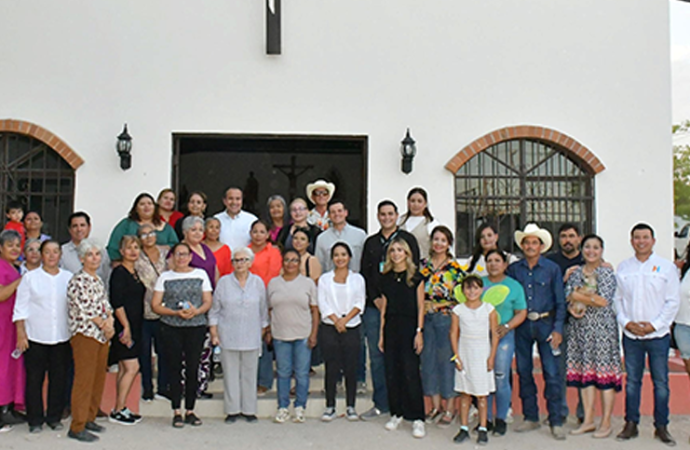Toño Astiazarán cumple con entrega de obras en El Tazajal y El Tronconal