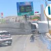 Vuelca tráiler en Hermosillo