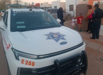 Policías municipales ayudaron a dos menores a volver a casa