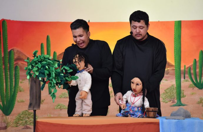 Invitan a la obra de teatro Andanzas del Desierto en el Parque Infantil