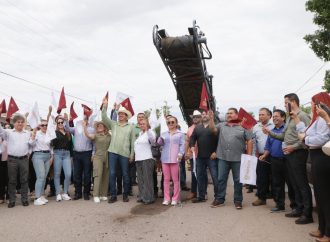 Arranca rehabilitación de pavimento en más de 4 kilómetros por Jiménez hasta San Ignacio en Navojoa