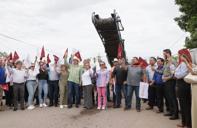 Arranca rehabilitación de pavimento en más de 4 kilómetros por Jiménez hasta San Ignacio en Navojoa