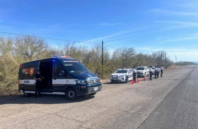 Continuarán las acciones de prevención de accidente en la carretera a Kino