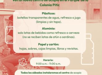 Instalarán módulo de Biciclacentro en el parque de la Pitic para recibir materiales reciclables