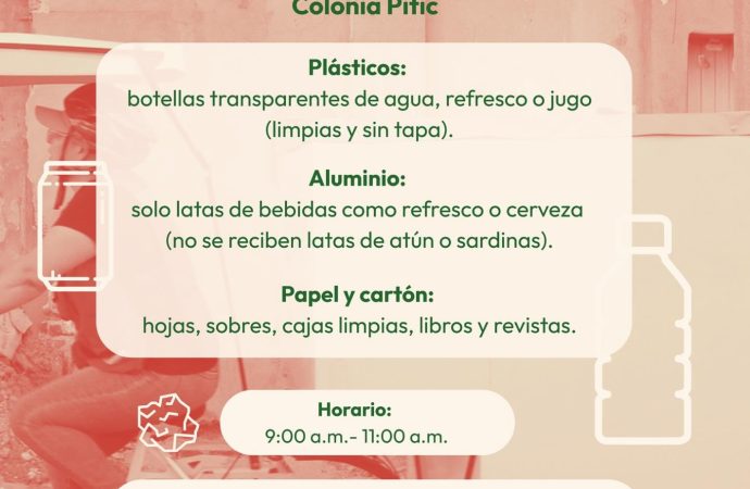 Instalarán módulo de Biciclacentro en el parque de la Pitic para recibir materiales reciclables