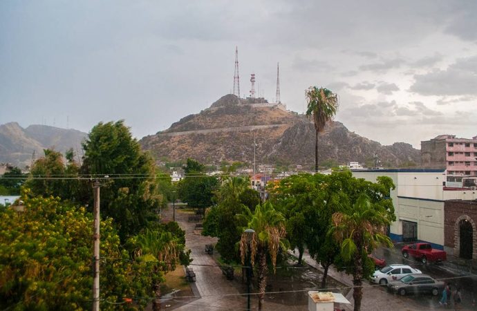 Continuarán hoy lluvias en Sonora; se anticipan altas temperaturas el resto de la semana