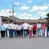 Entrega Elías Retes cruceros viales rehabilitados con concreto en Infonavit-Sonora