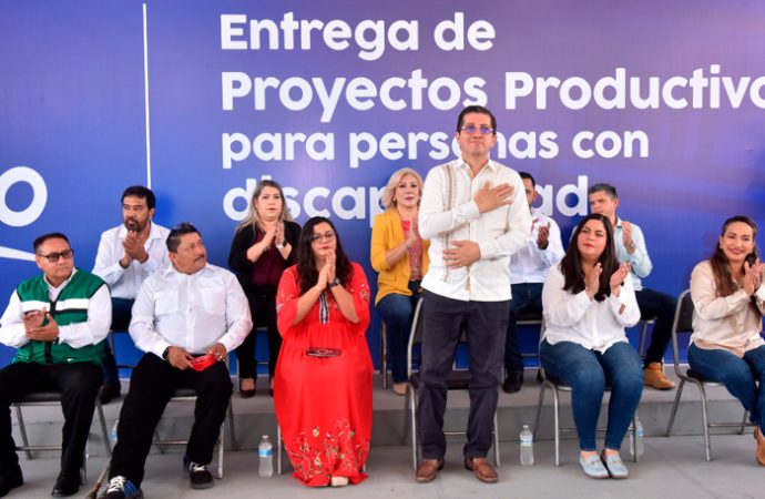 Entrega DIF Sonora 51 proyectos productivos de “Yo Puedo” a personas con discapacidad