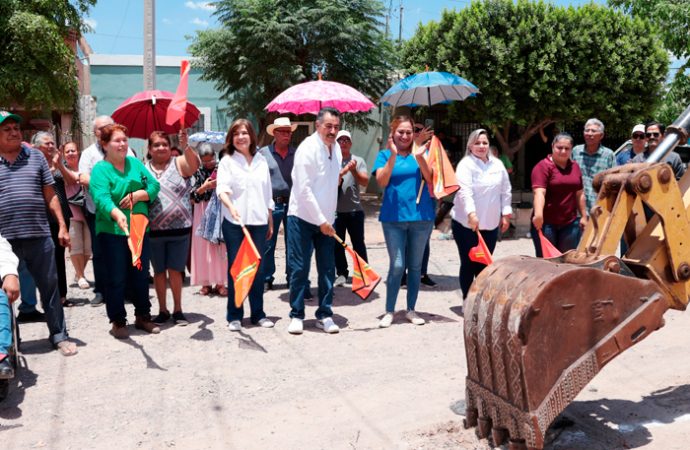 Obras que transforman: inicia rehabilitación de calle Triticale en la colonia Maximiliano R. López