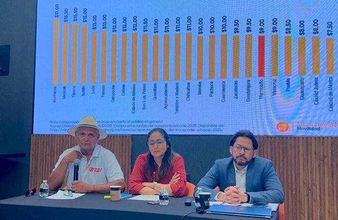 Estudian tarifa del transporte en Hermosillo