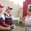 Heriberto Aguilar y Jacobo Mendoza recorren casa por casa la colonia Las Placitas