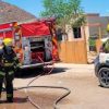 Madre salva a sus hijos tras incendio en vivienda del norte de Hermosillo; hogar quedó con 80 % de daños