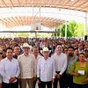 Familias del sur agradecen a gobernador entrega de apoyos económicos