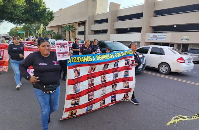 Colectivos claman justicia y recuerdan a víctimas de desaparición en Cajeme