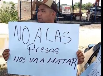 Se manifiestan contra construcción de presas en el Río Sonora
