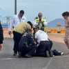 Policías municipales evitan que una mujer se tire del puente del Solidaridad y Luis Encinas