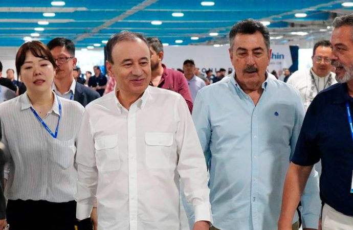 Gobernador Durazo impulsa alianza con empresas extranjeras para inversión tecnológica sustentable