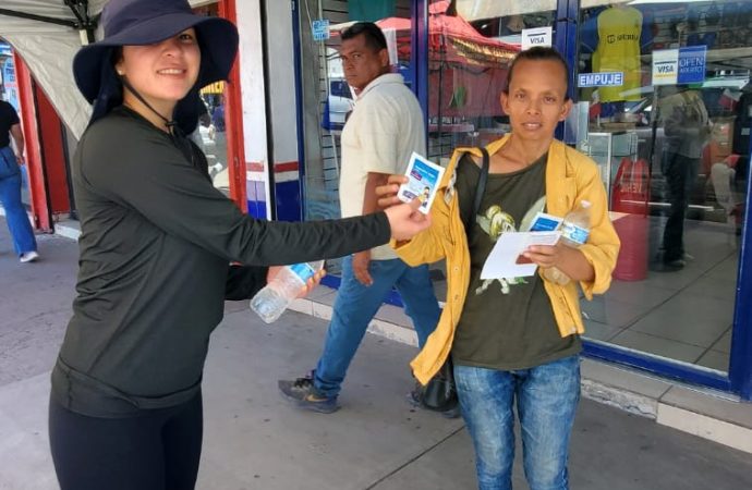 Brinda Gobierno de Cajeme puntos de hidratación en el Centro por altas temperaturas