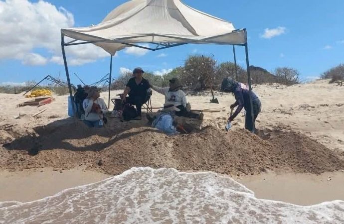 Investigan hallazgo en Guaymas; podría haber objetos prehispánicos