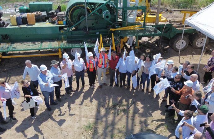 Jorge Elías anuncia que más de 30 mil navojoenses tendrán agua con el nuevo pozo “El Vivero”