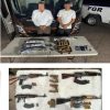 Detiene Mesa de Seguridad a 130 personas y aseguran arsenal y droga en operativos del 11 al 17 de agosto
