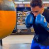 Chávez junior reaparece en público entrenando
