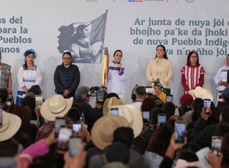 Presidenta Claudia Sheinbaum entrega 139.9 mdp del FAISPIAM a comunidades indígenas de Querétaro