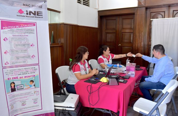 Instalarán módulo itinerante del INE en el Ayuntamiento de Hermosillo