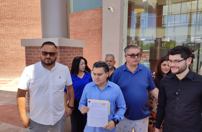 Denuncian panista a constructora por retrasos en la remodelación de la avenida Tecnológico en Nogales