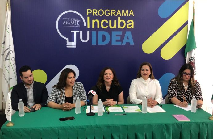 Ammje y Secretaría de la Mujer firman convenio para impulsar emprendimientos femeninos