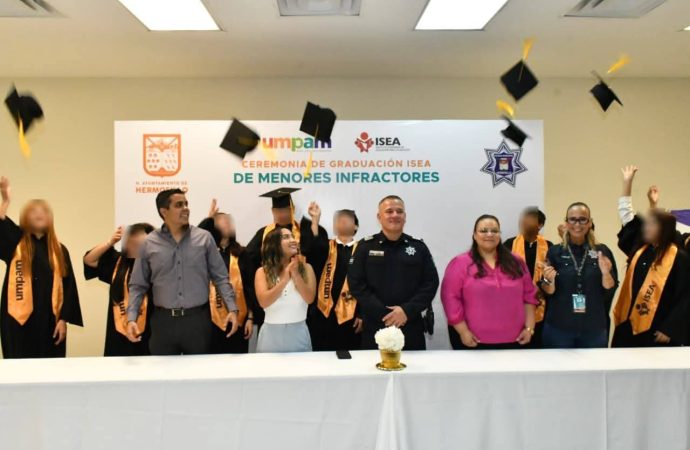 Concluyen niños infractores sus estudios de primaria y secundaria