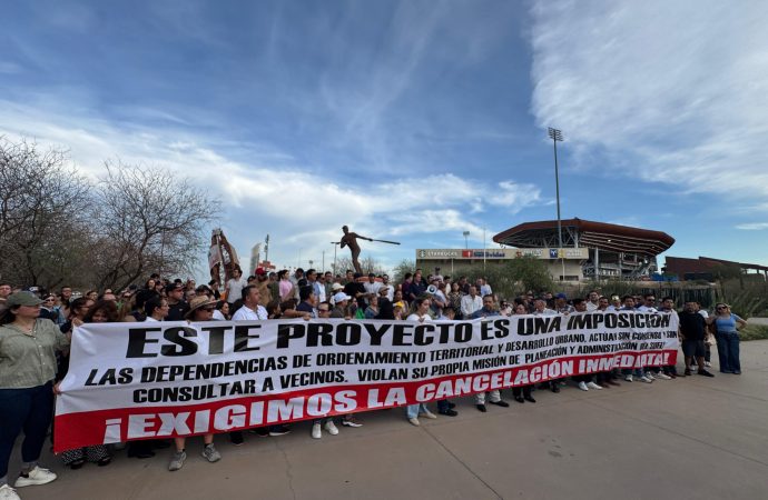 “No somos clasistas”: vecinos del poniente de Hermosillo rechazan proyecto de vivienda social