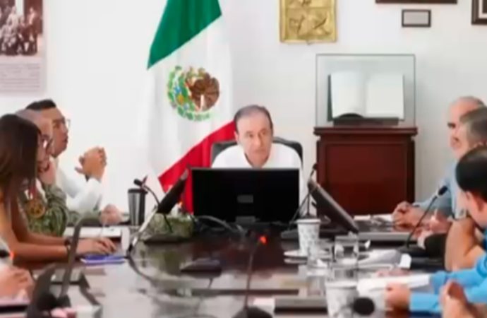 Logra Mesa Estatal de Seguridad decomiso de media tonelada de narcótico equivalente a tres millones de dosis en Vícam