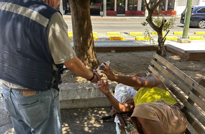 Ayuntamiento de Hermosillo asistencia a personas ante récord de temperatura