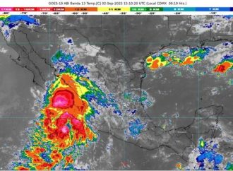 Advierten por efectos de tormenta tropical Lorena a Sonora