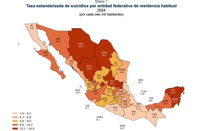 Aumenta tasa de suicidios en Sonora